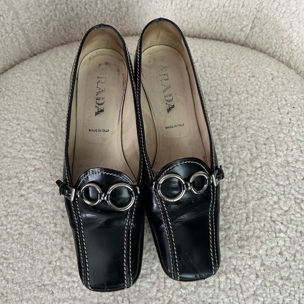 Prada vintage 90’s loafers